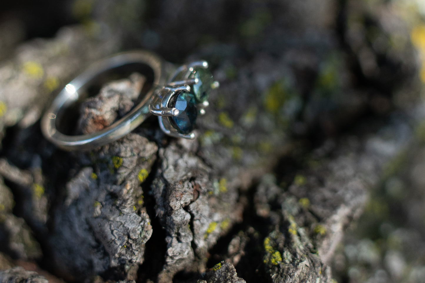 Toi et Moi Sapphire Ring - Size 7.75