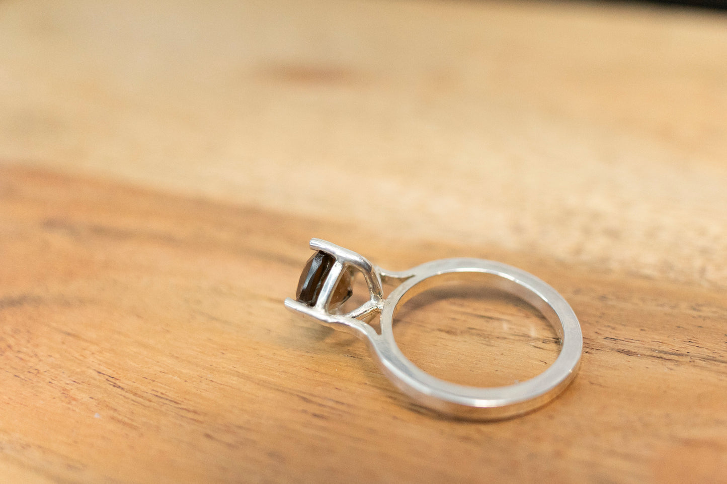 Smokey Quartz Ring - Size 6.75