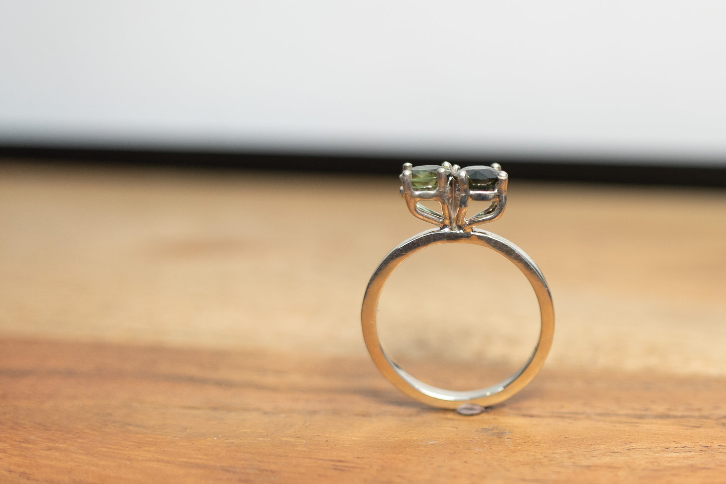 Toi et Moi Sapphire Ring - Size 7.75