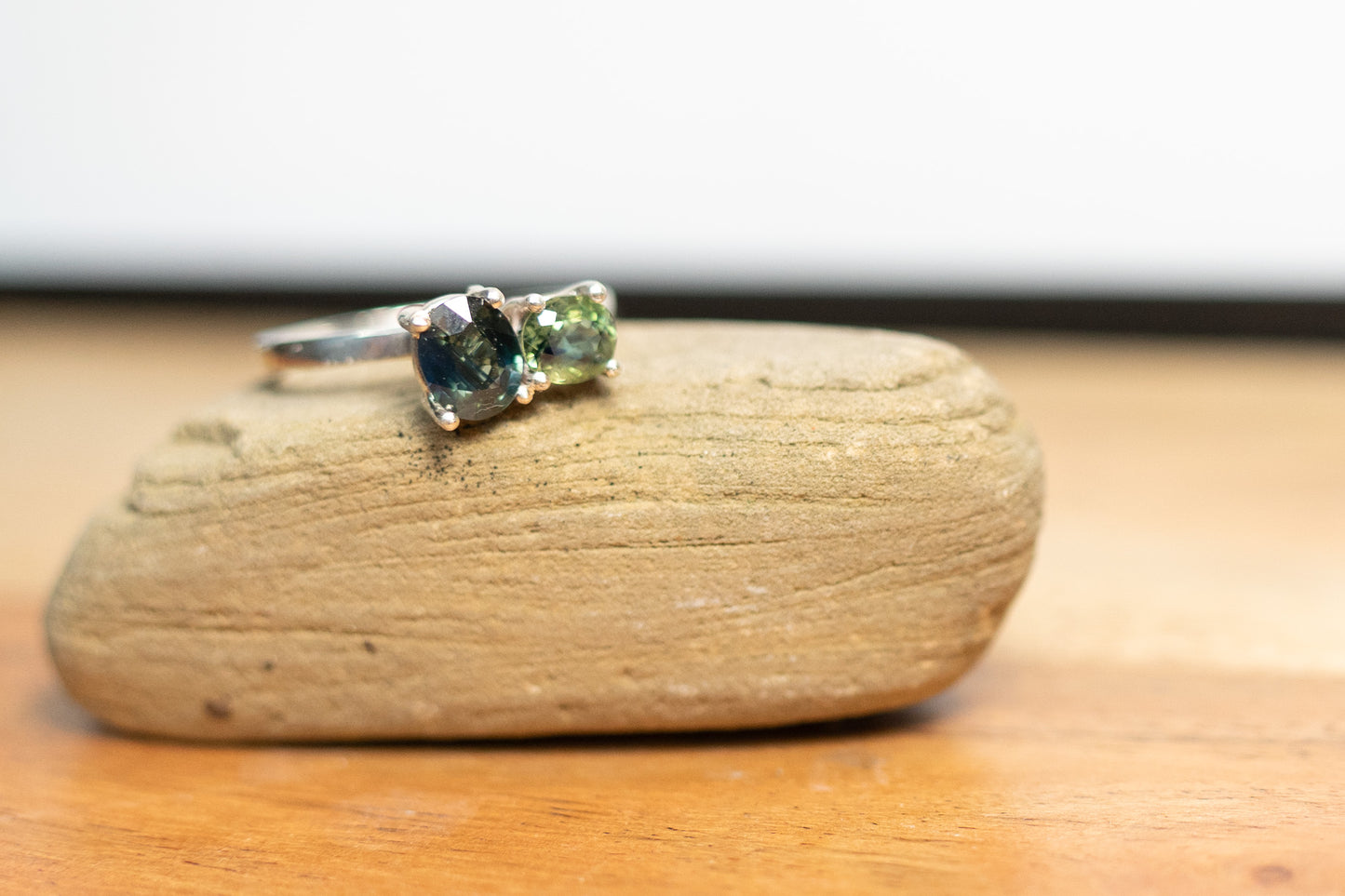 Toi et Moi Sapphire Ring - Size 7.75