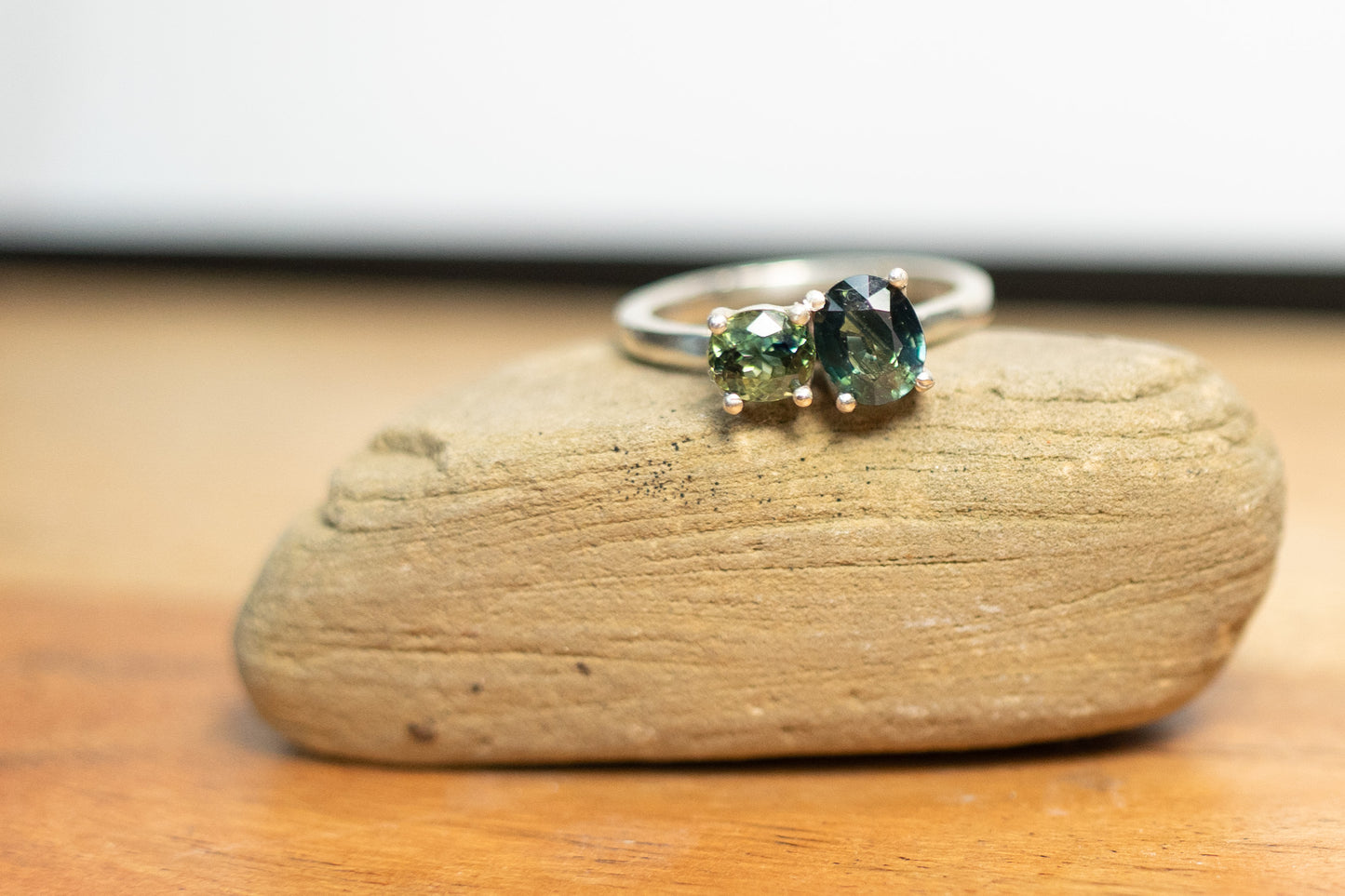 Toi et Moi Sapphire Ring - Size 7.75