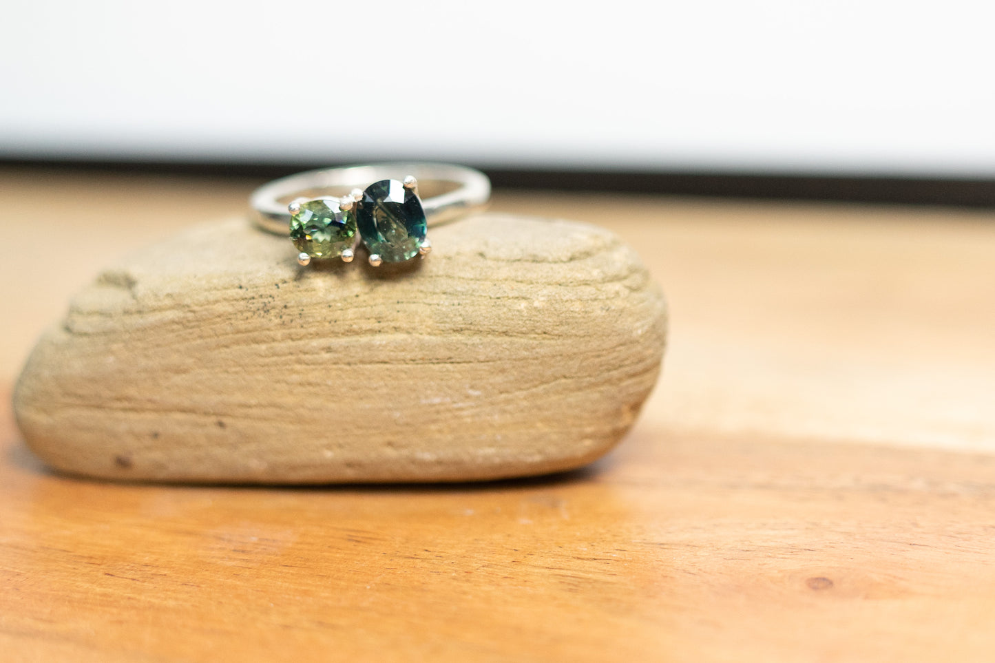 Toi et Moi Sapphire Ring - Size 7.75