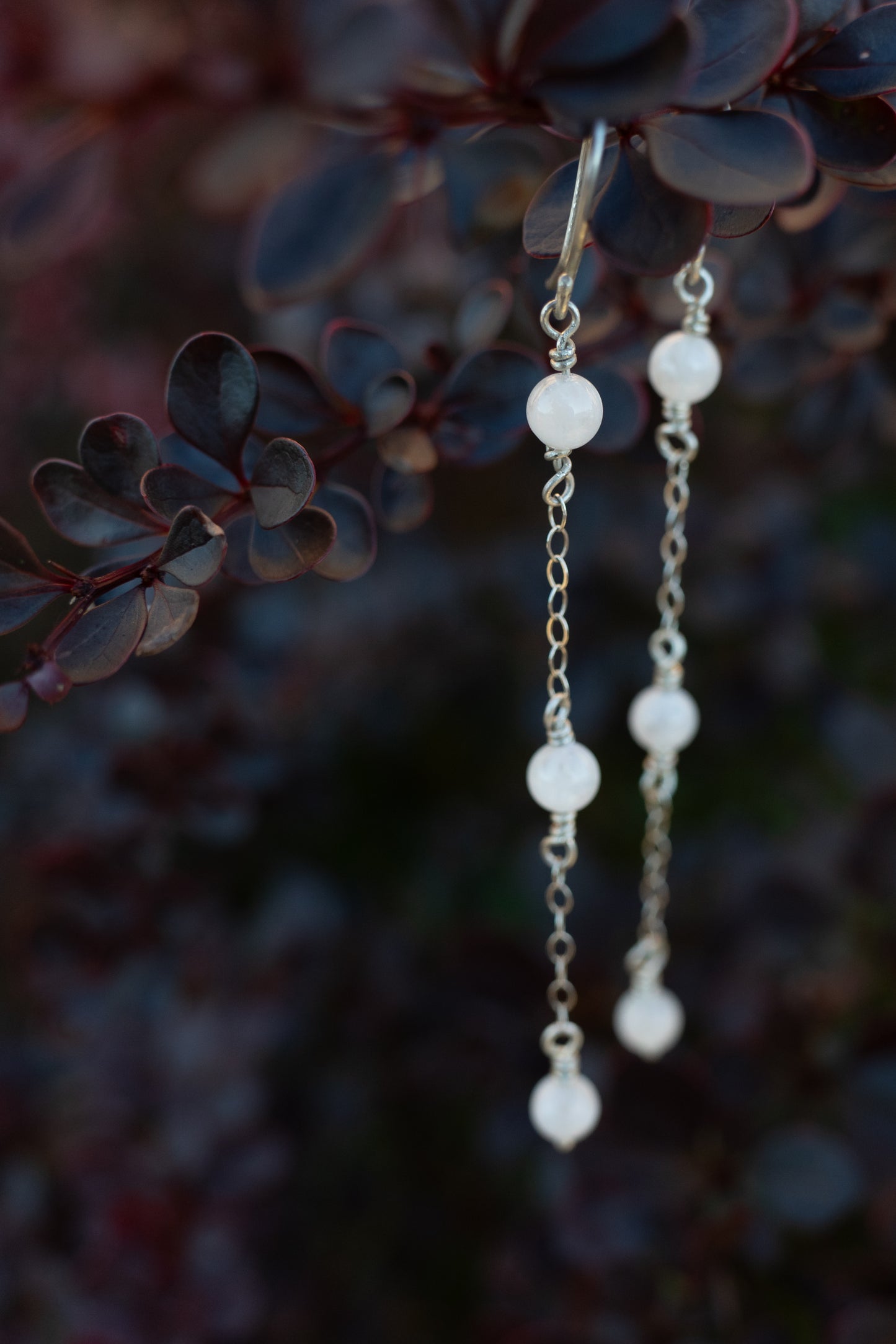 Moonstone Drop Earrings