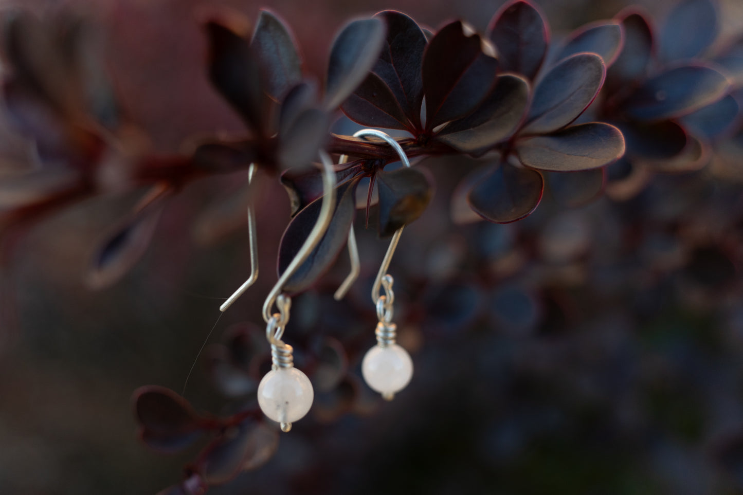 Moonstone Drop Earrings