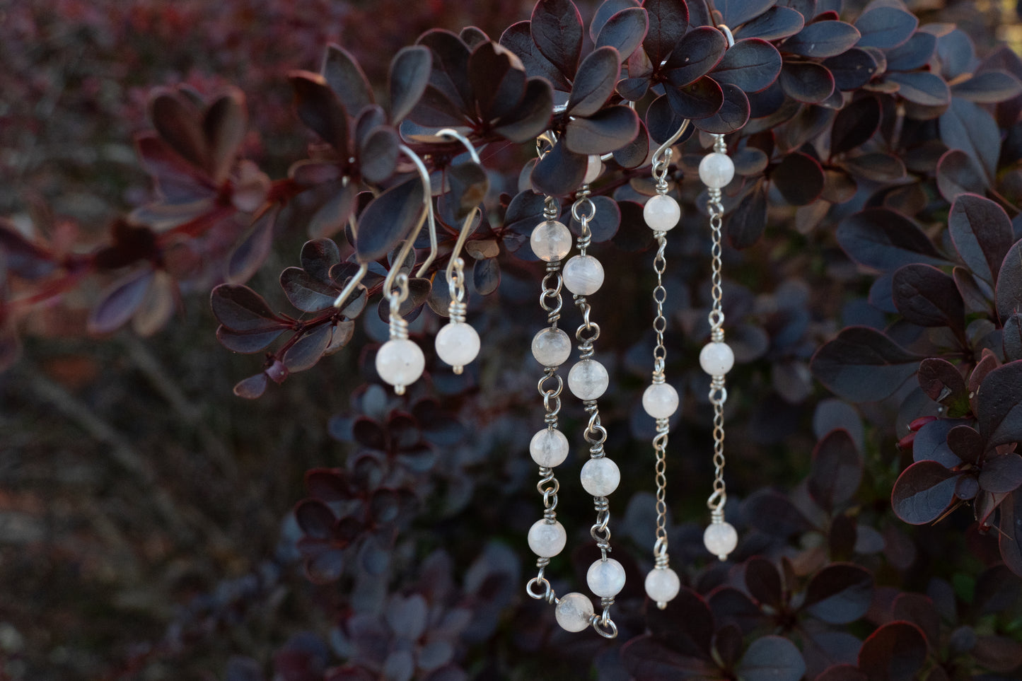 Moonstone Drop Earrings