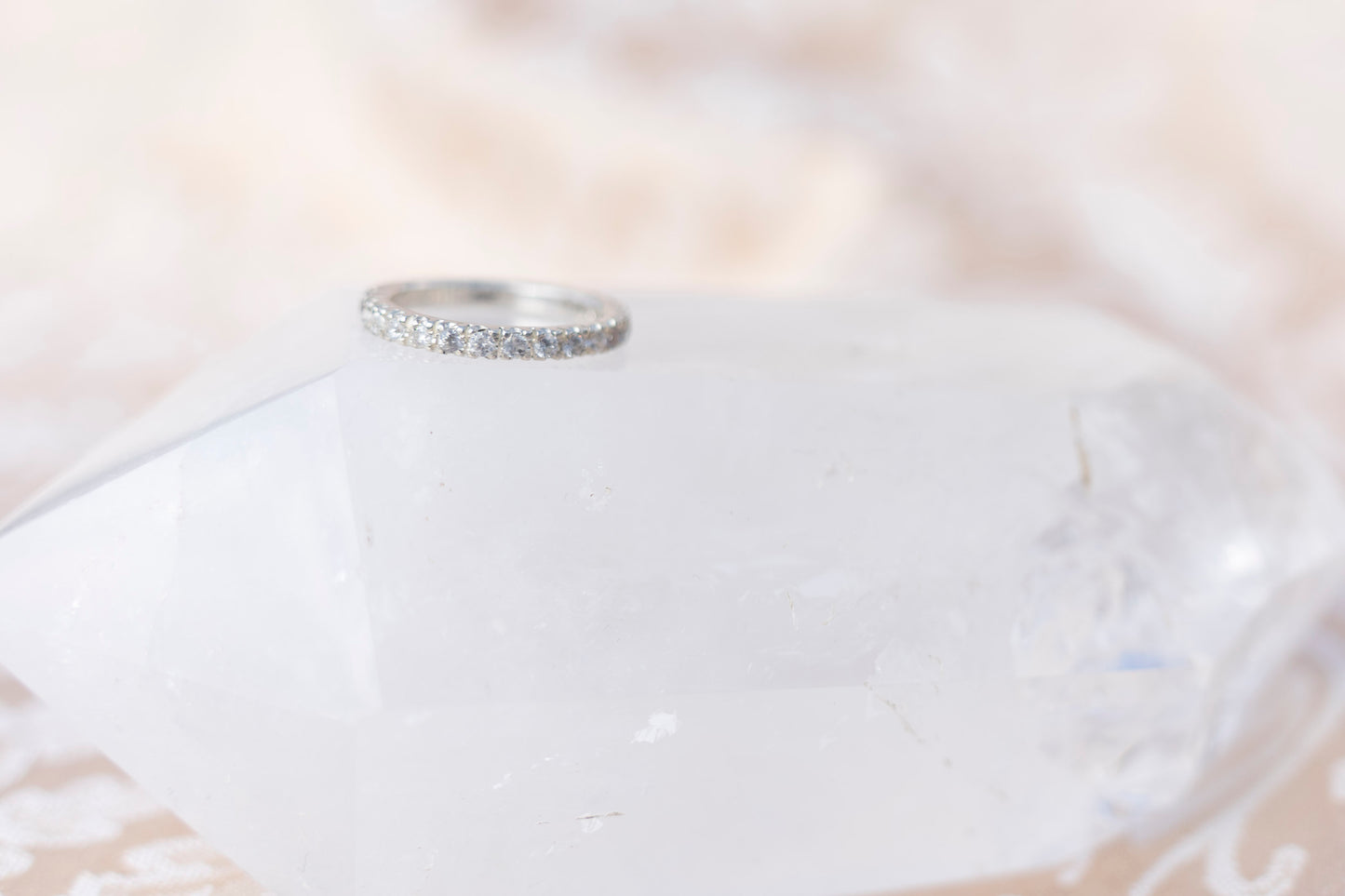Anillo pavé de circón