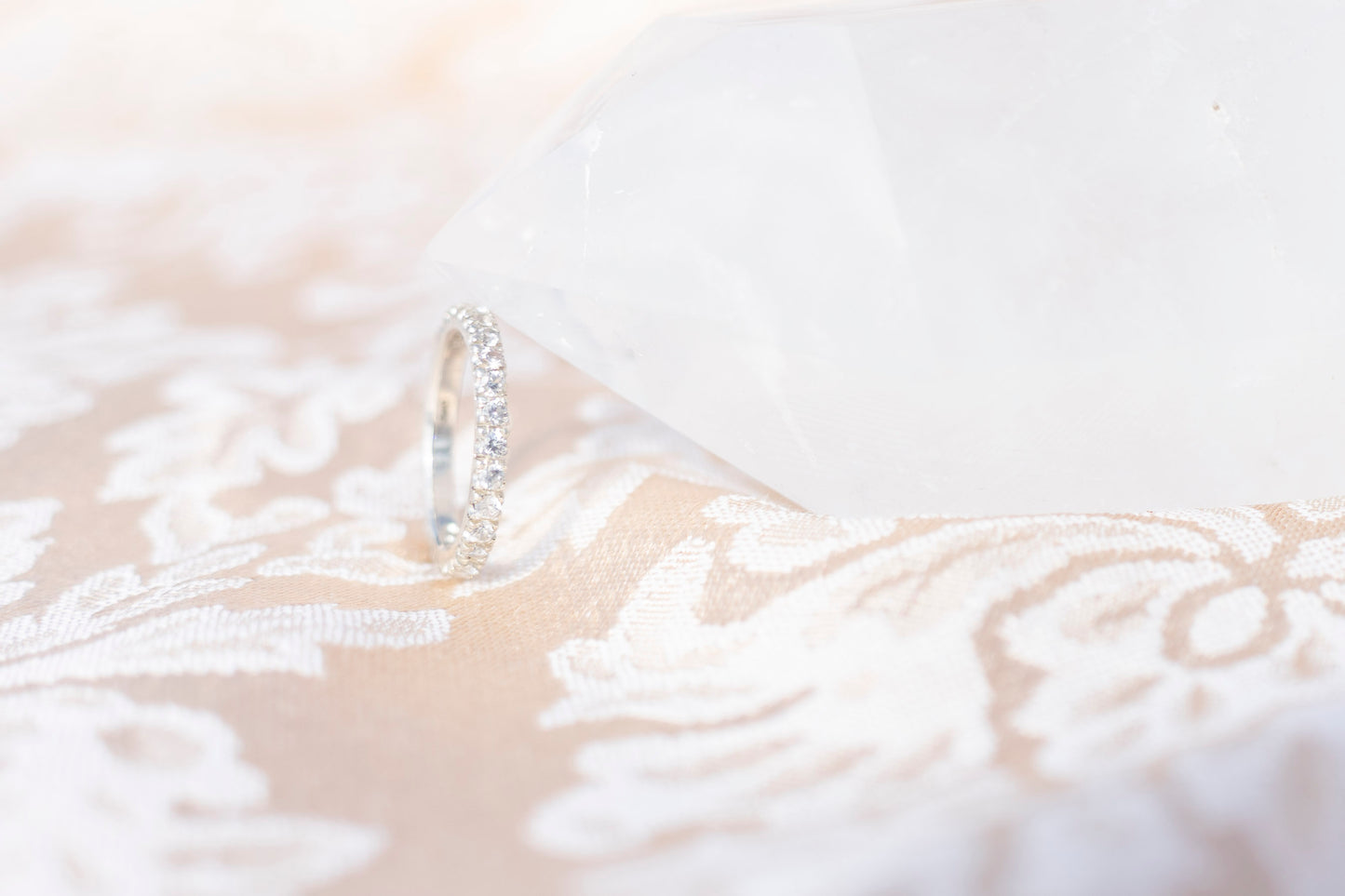 Anillo pavé de circón