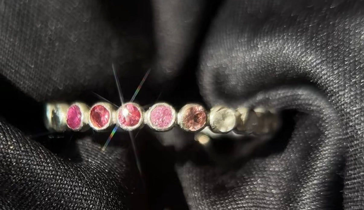 With Love Gem Bead Ring