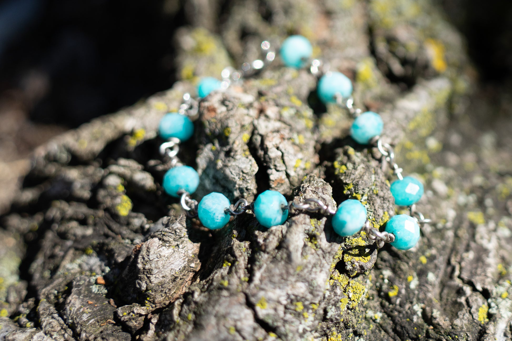 Apatite bracelet