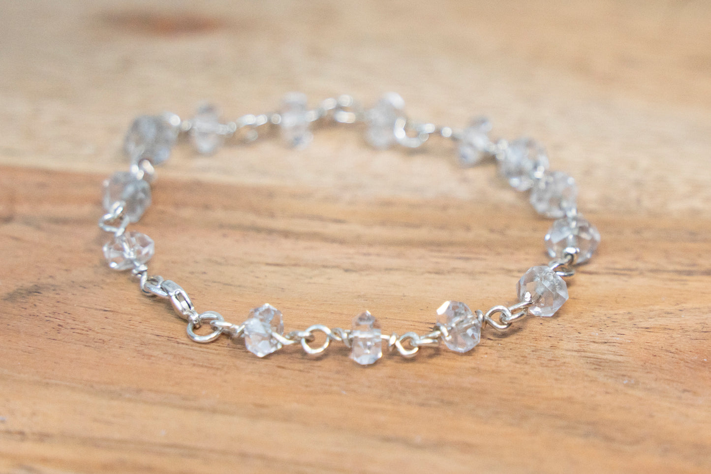 Clear quartz bracelet 