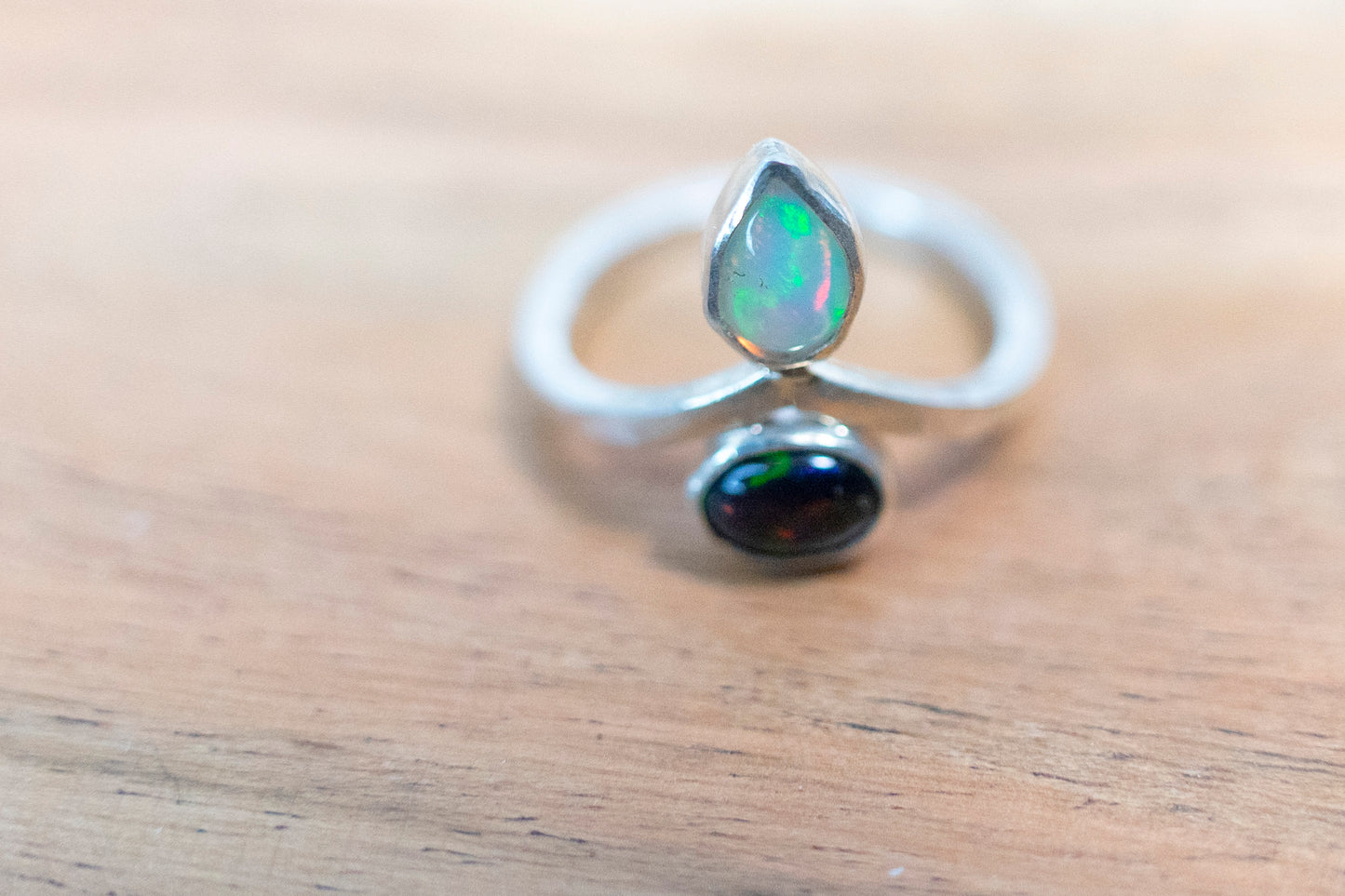 Opal Tiara Ring - Size 6