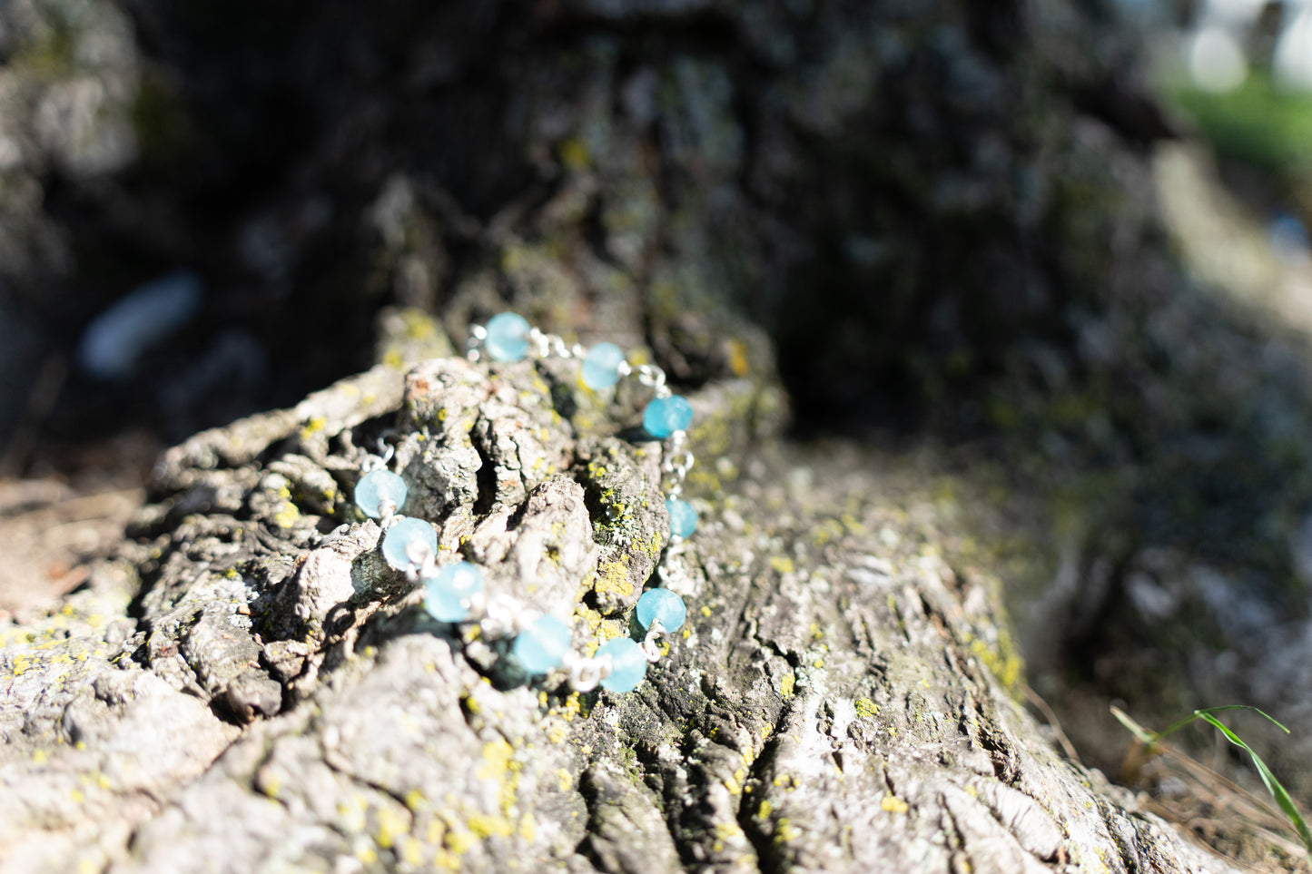 Faceted Chalcedony Bracelet