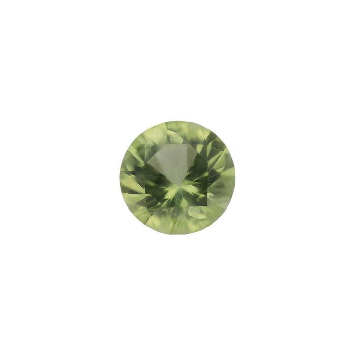 Anillo pavé de peridoto