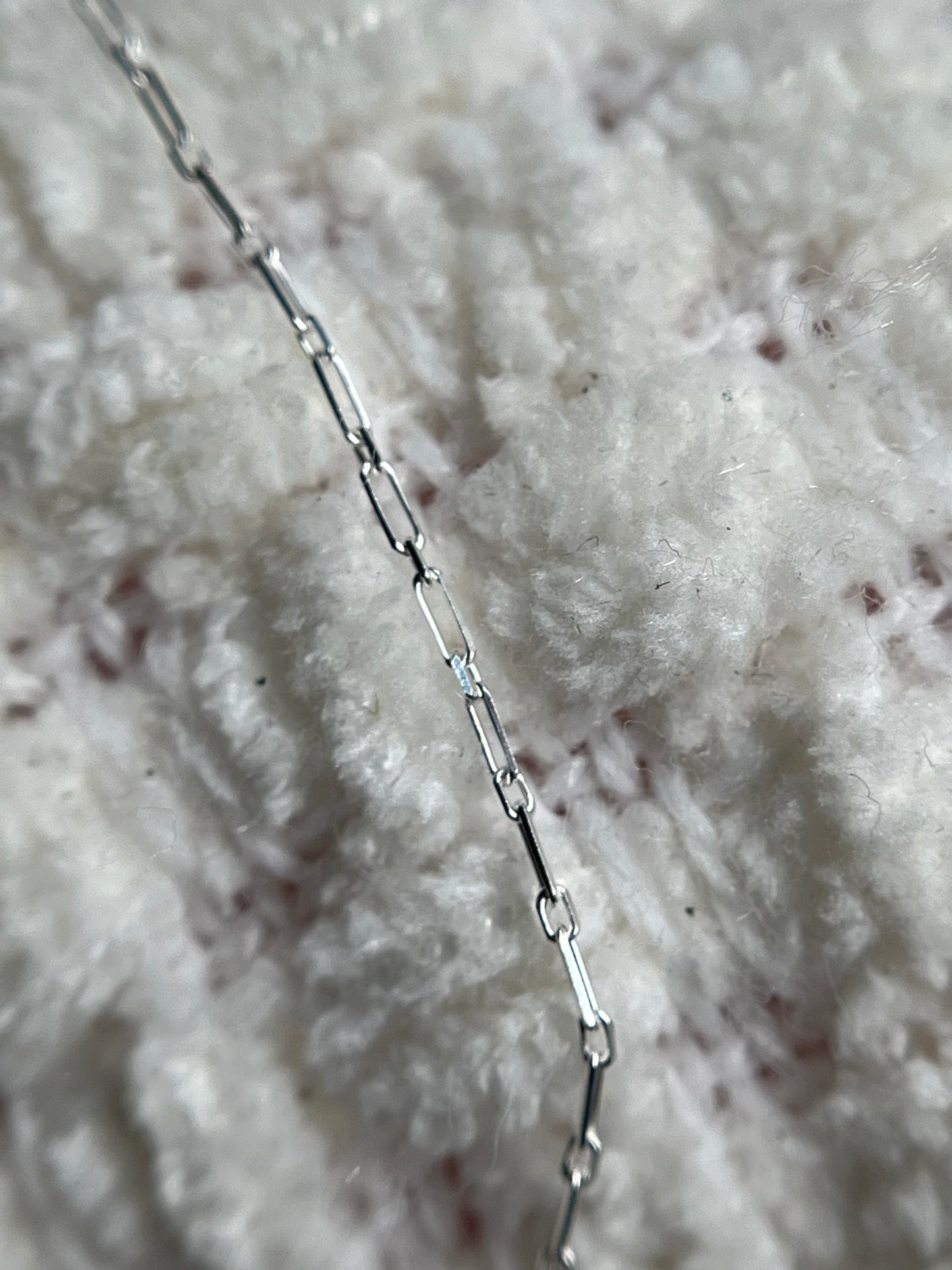 Paper clip necklace