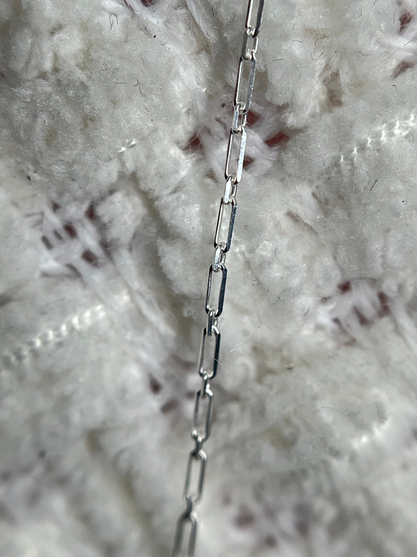 Paper clip necklace