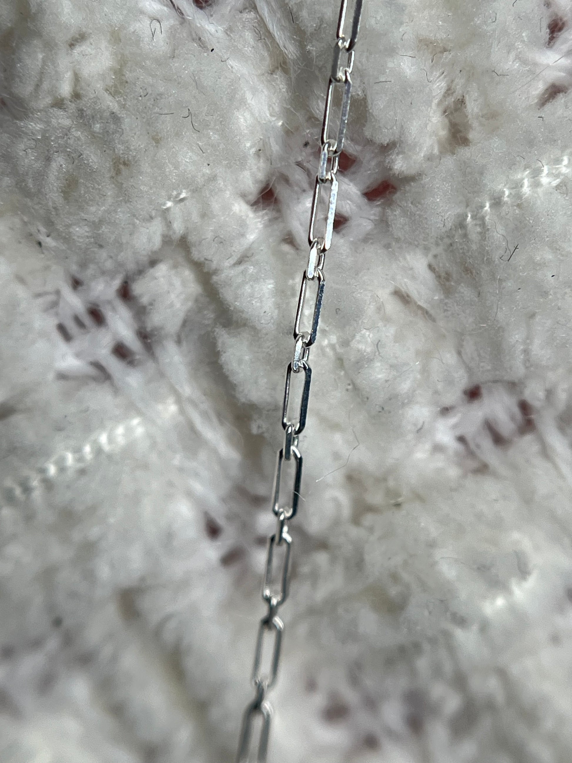 Paper clip necklace