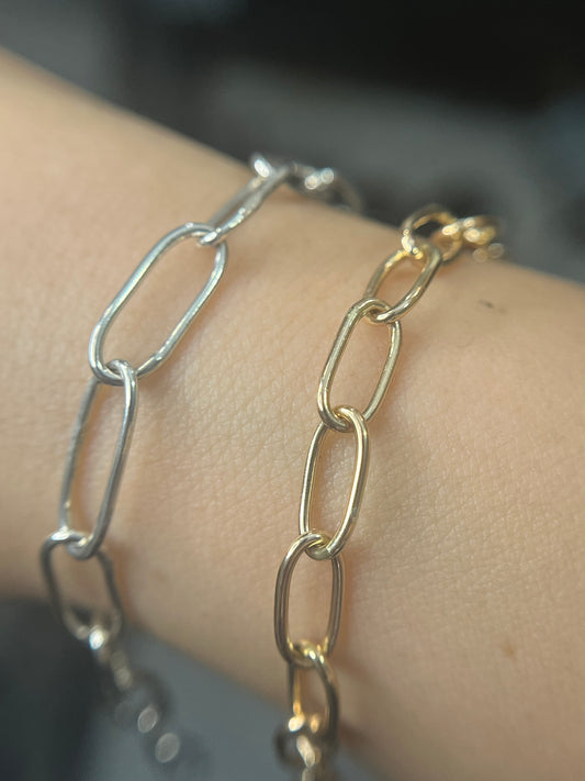 Mini Paper Clip Bracelet