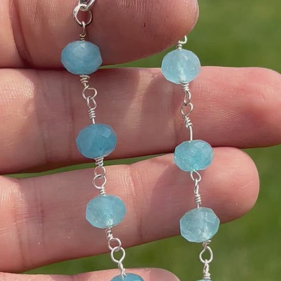 Chalcedony bracelet