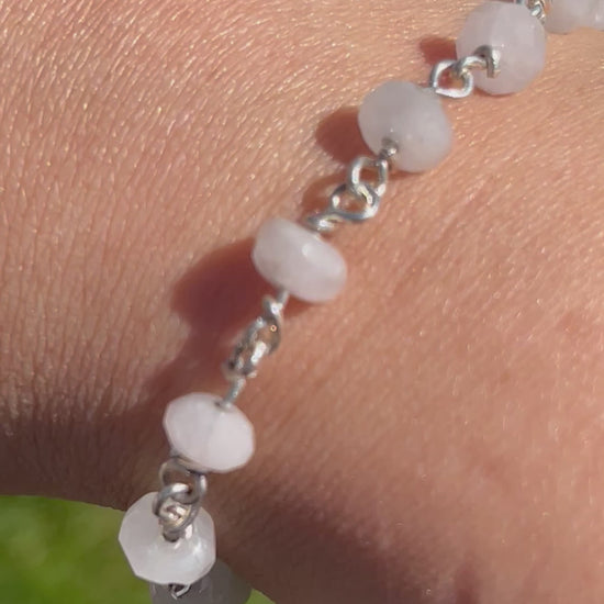 Rose quartz bracelet