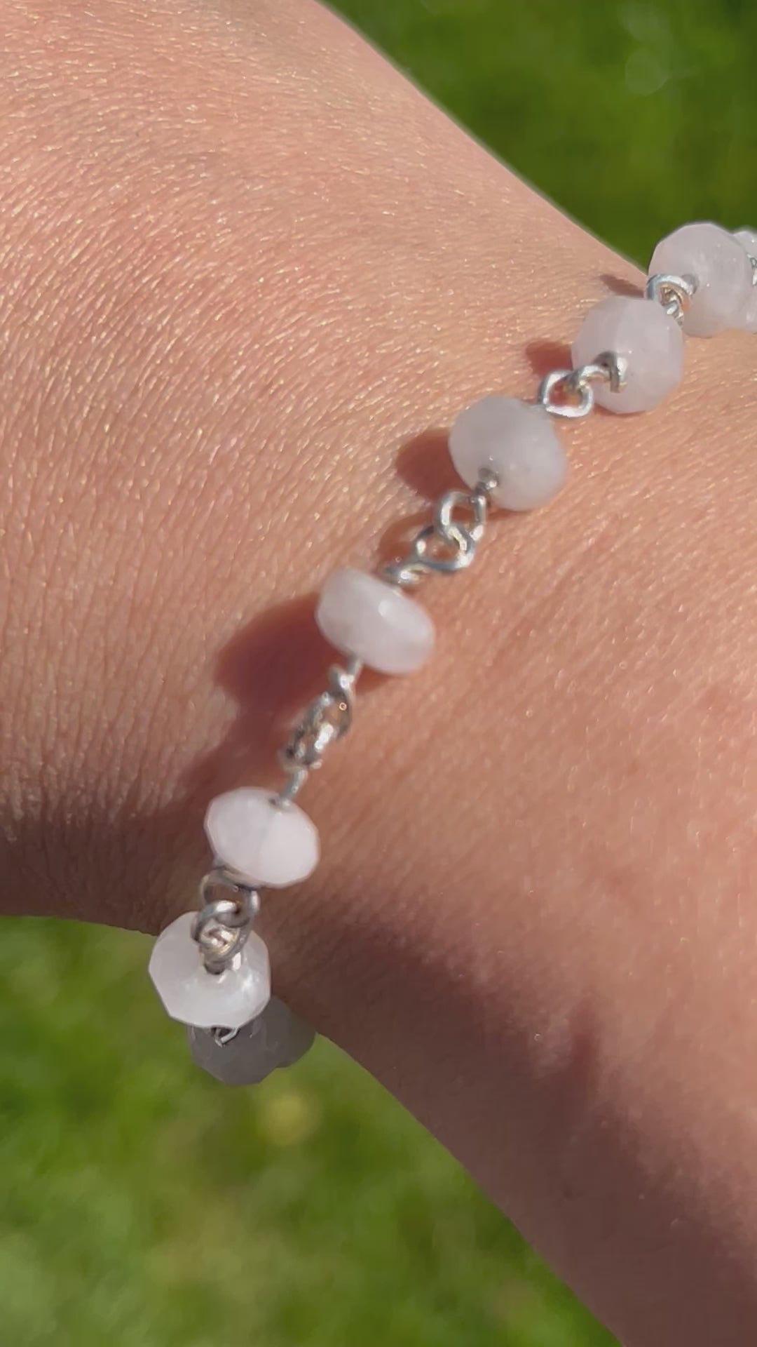 Rose quartz bracelet