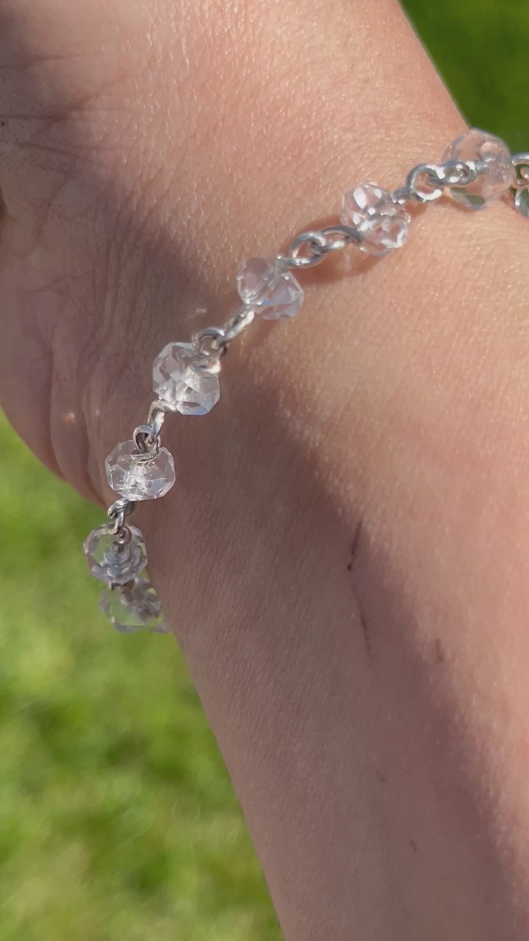 Clear Quartz bracelet 