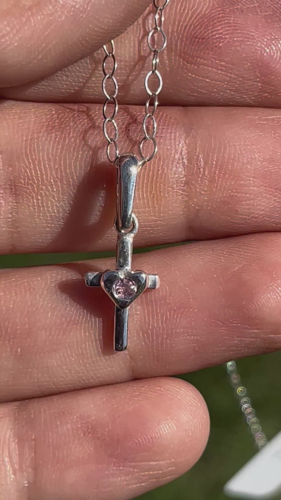 Cross pendant